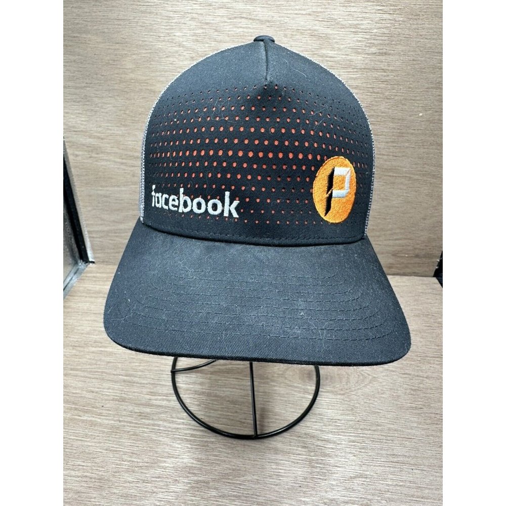 Facebook Snapback P Logo Hat Prineville Oregon Facebook Center
